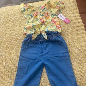 NWT Penelope Mack 2yrs Old Baby Girl 2 Pc. Outfit